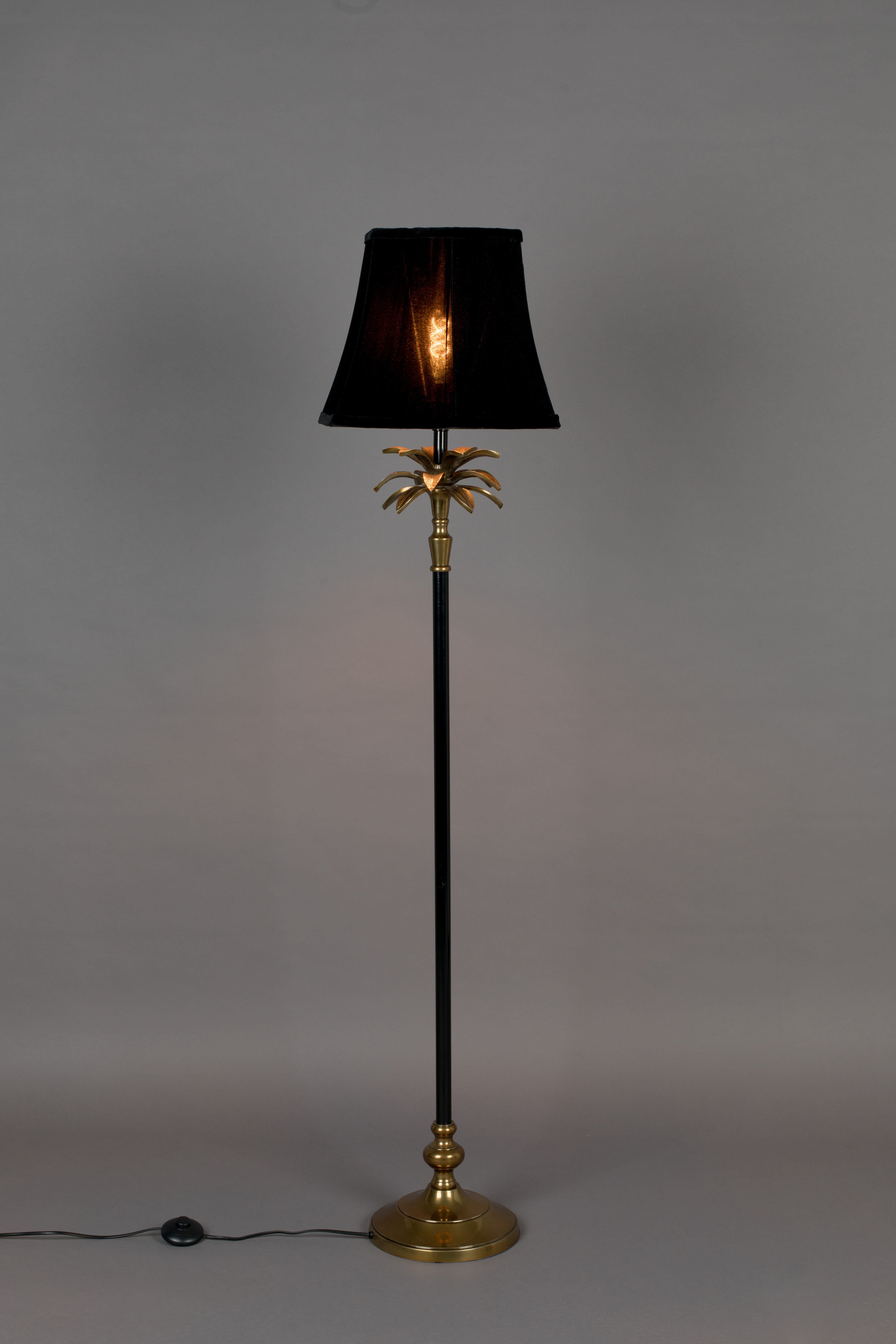 Dutchbone Cresta Gold Pam Tree Floor Lamp